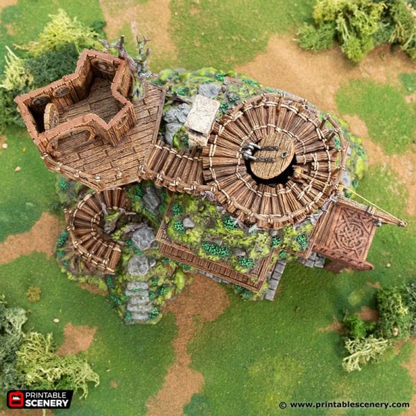 Tabletop Terrain Building Master Builder's Workshop - Rise of the Halflings - Fantasy Building