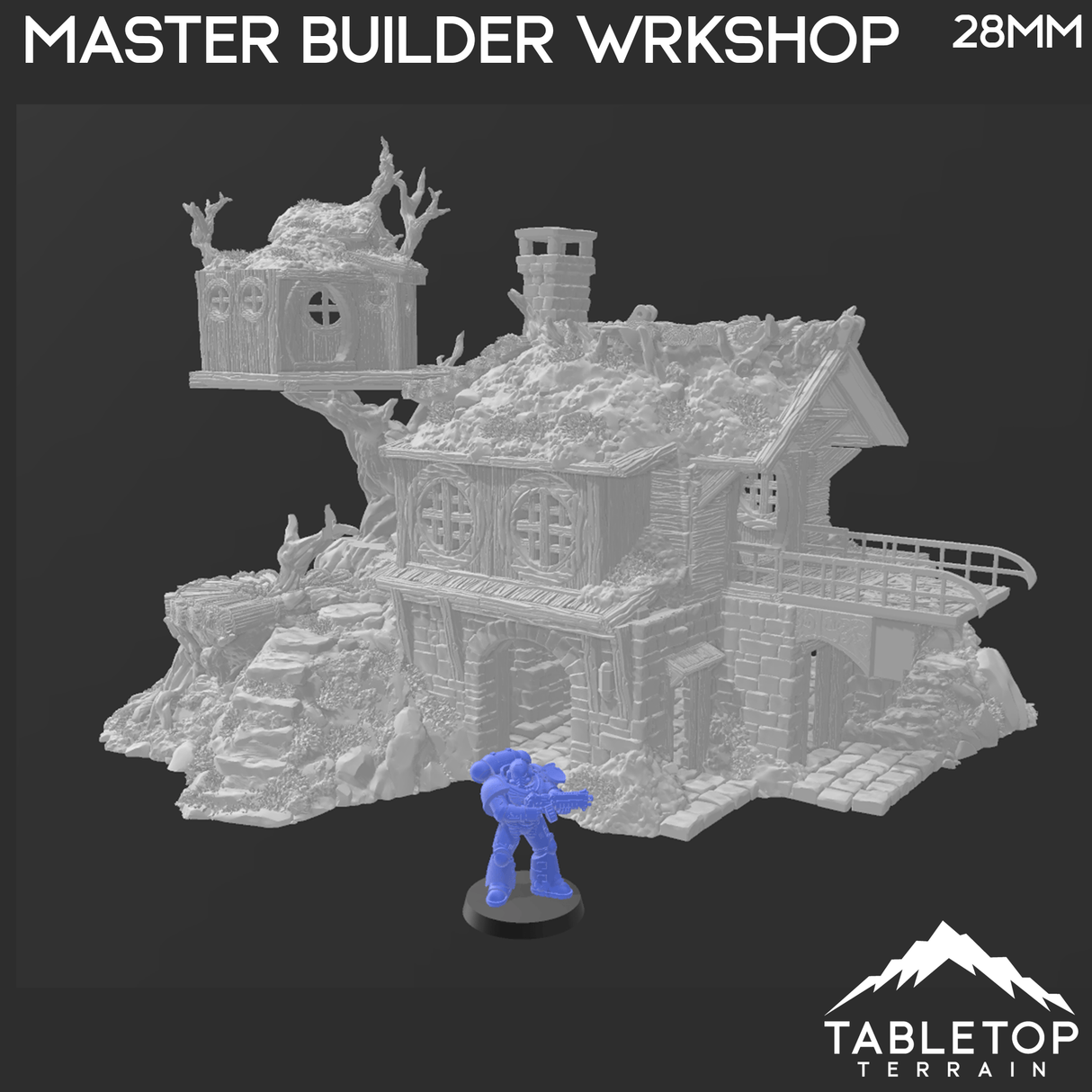 Tabletop Terrain Building Master Builder's Workshop - Rise of the Halflings - Fantasy Building