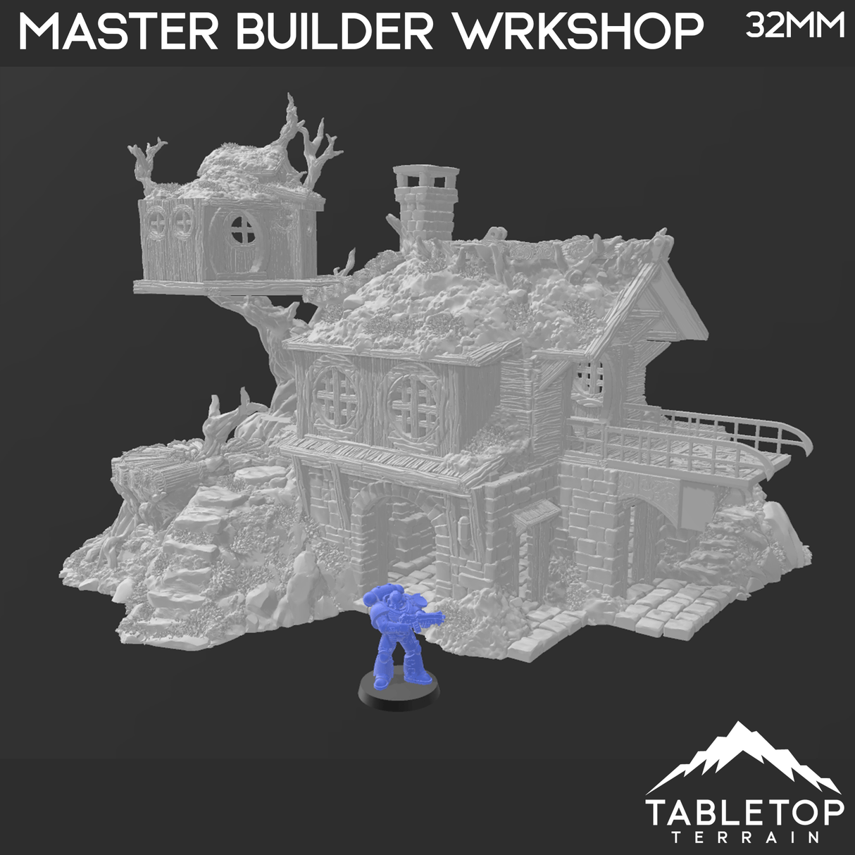 Tabletop Terrain Building Master Builder's Workshop - Rise of the Halflings - Fantasy Building