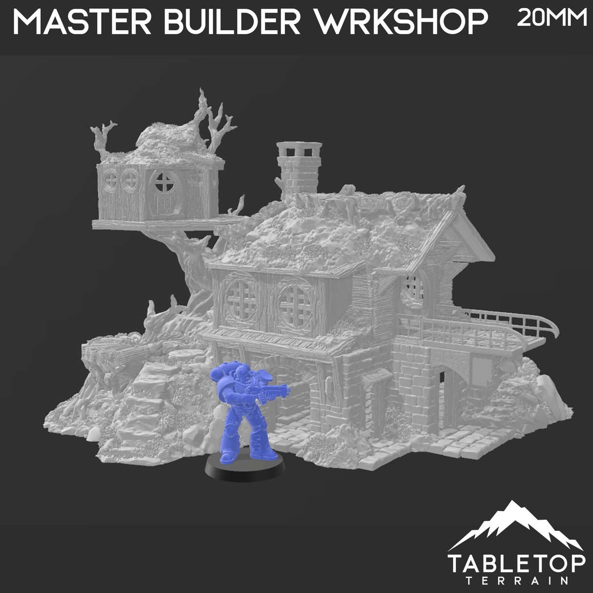 Tabletop Terrain Building Master Builder's Workshop - Rise of the Halflings - Fantasy Building