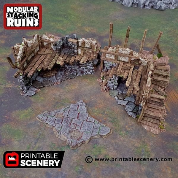 Tabletop Terrain Building Mayor's Townhouse - Fantasy Building