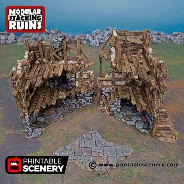 Tabletop Terrain Building Mayor's Townhouse - Fantasy Building