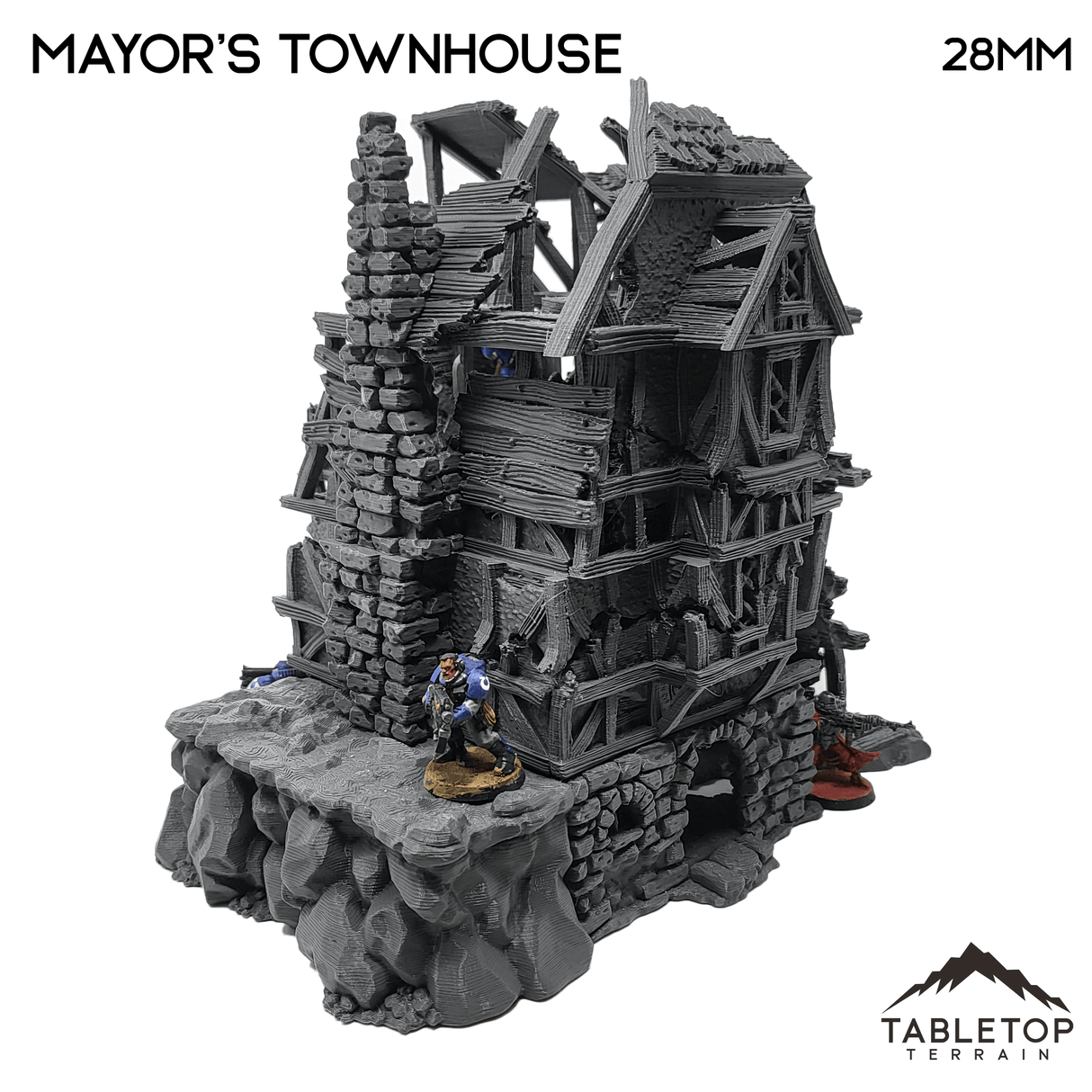 Tabletop Terrain Building Mayor's Townhouse - Fantasy Building