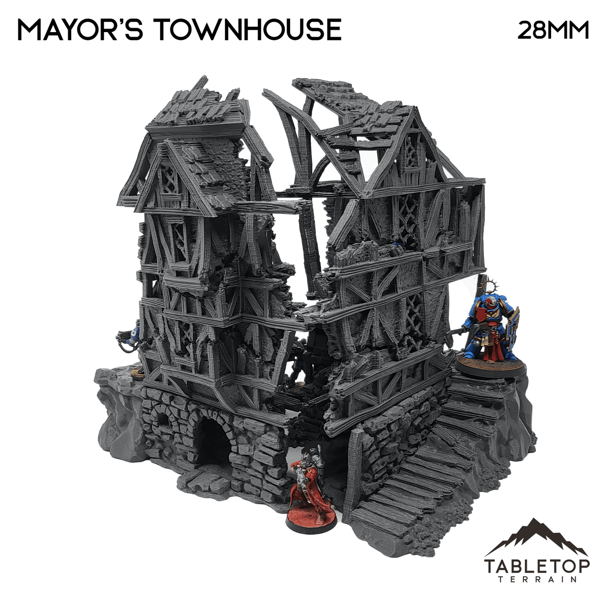 Tabletop Terrain Building Mayor's Townhouse - Fantasy Building