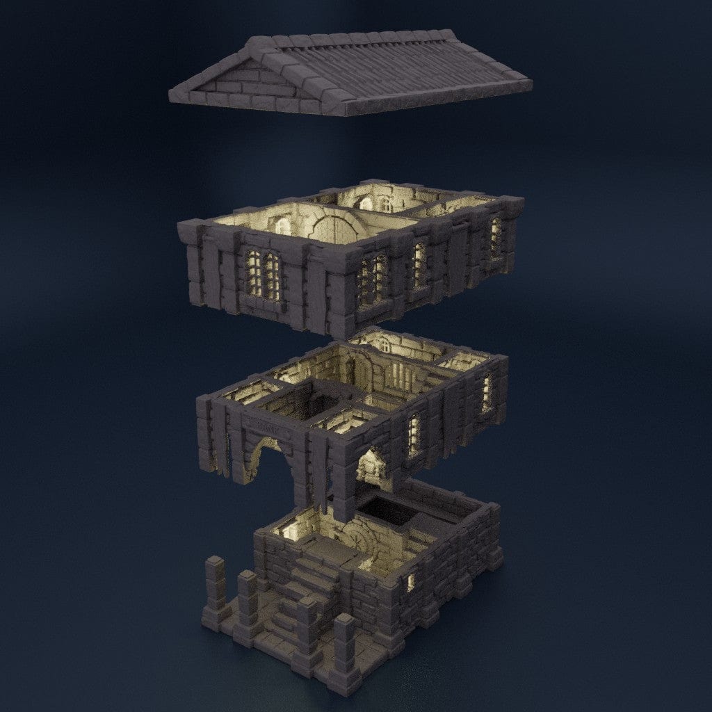 Tabletop Terrain Building Medieval Bank
