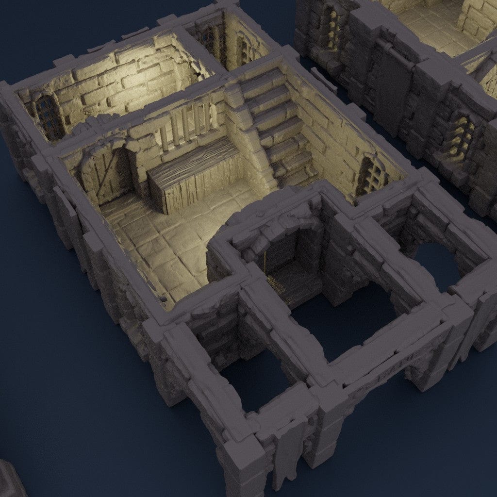 Tabletop Terrain Building Medieval Bank