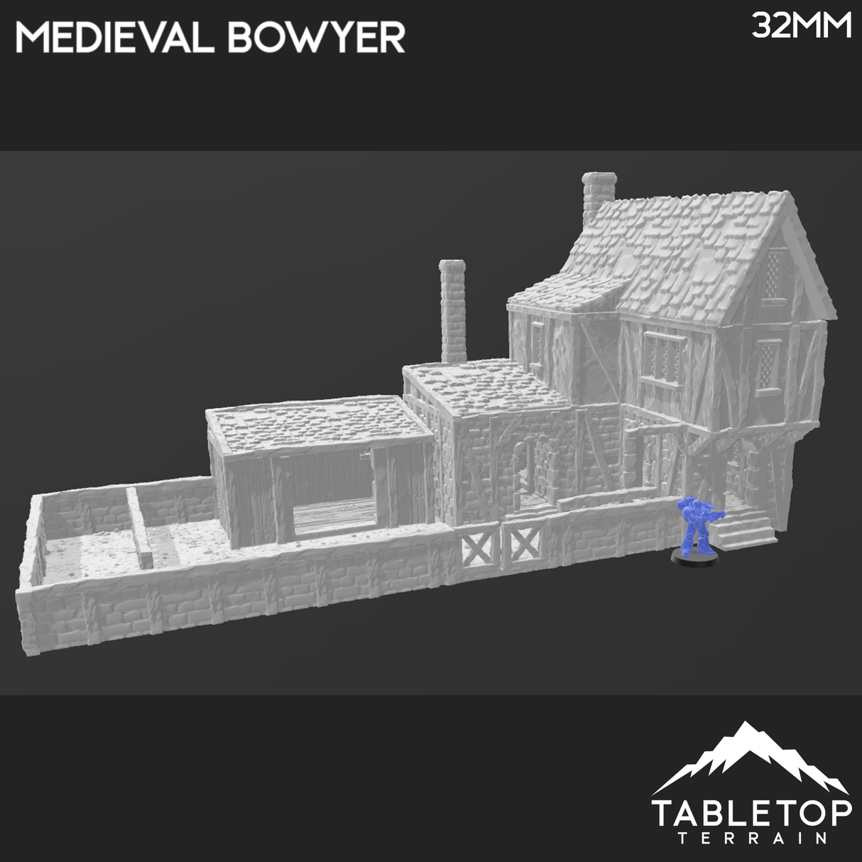 Tabletop Terrain Building Medieval Bowyer