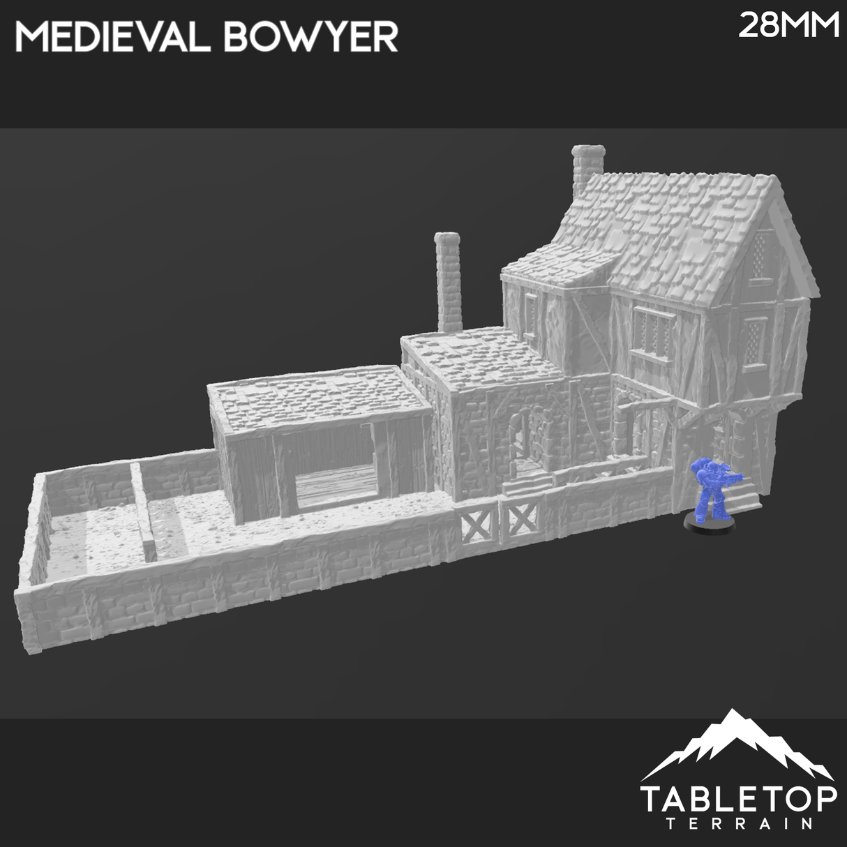 Tabletop Terrain Building Medieval Bowyer