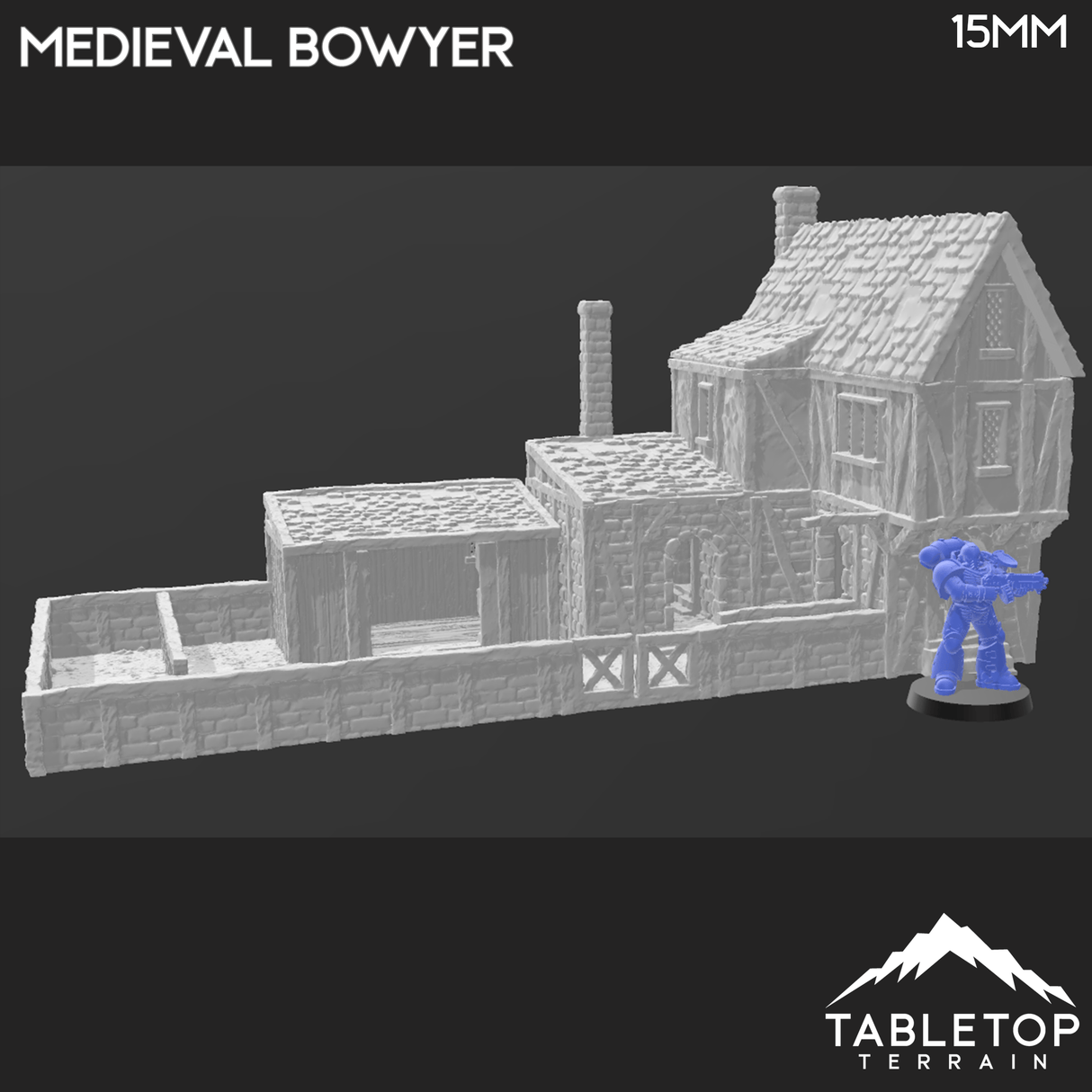 Tabletop Terrain Building Medieval Bowyer