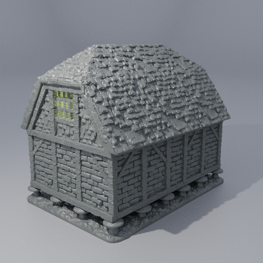 Tabletop Terrain Building Medieval Granary