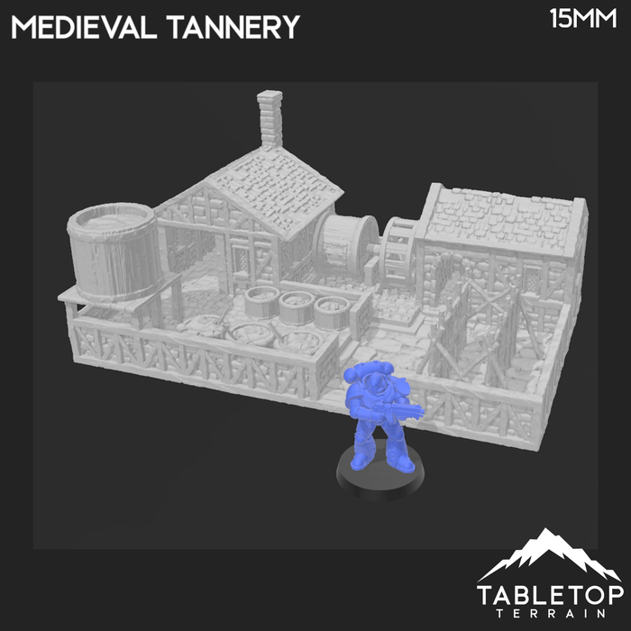 Tabletop Terrain Building Medieval Tannery
