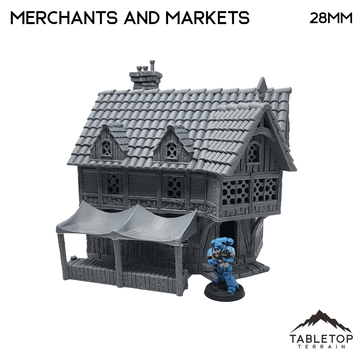 Tabletop Terrain Building Merchants & Markets - Fantasy Building