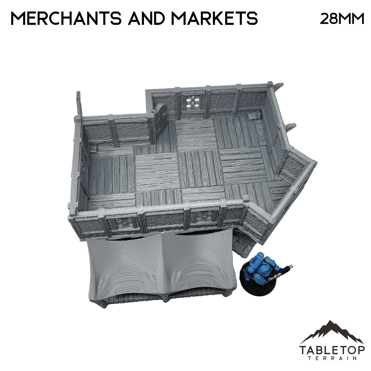 Tabletop Terrain Building Merchants & Markets - Fantasy Building