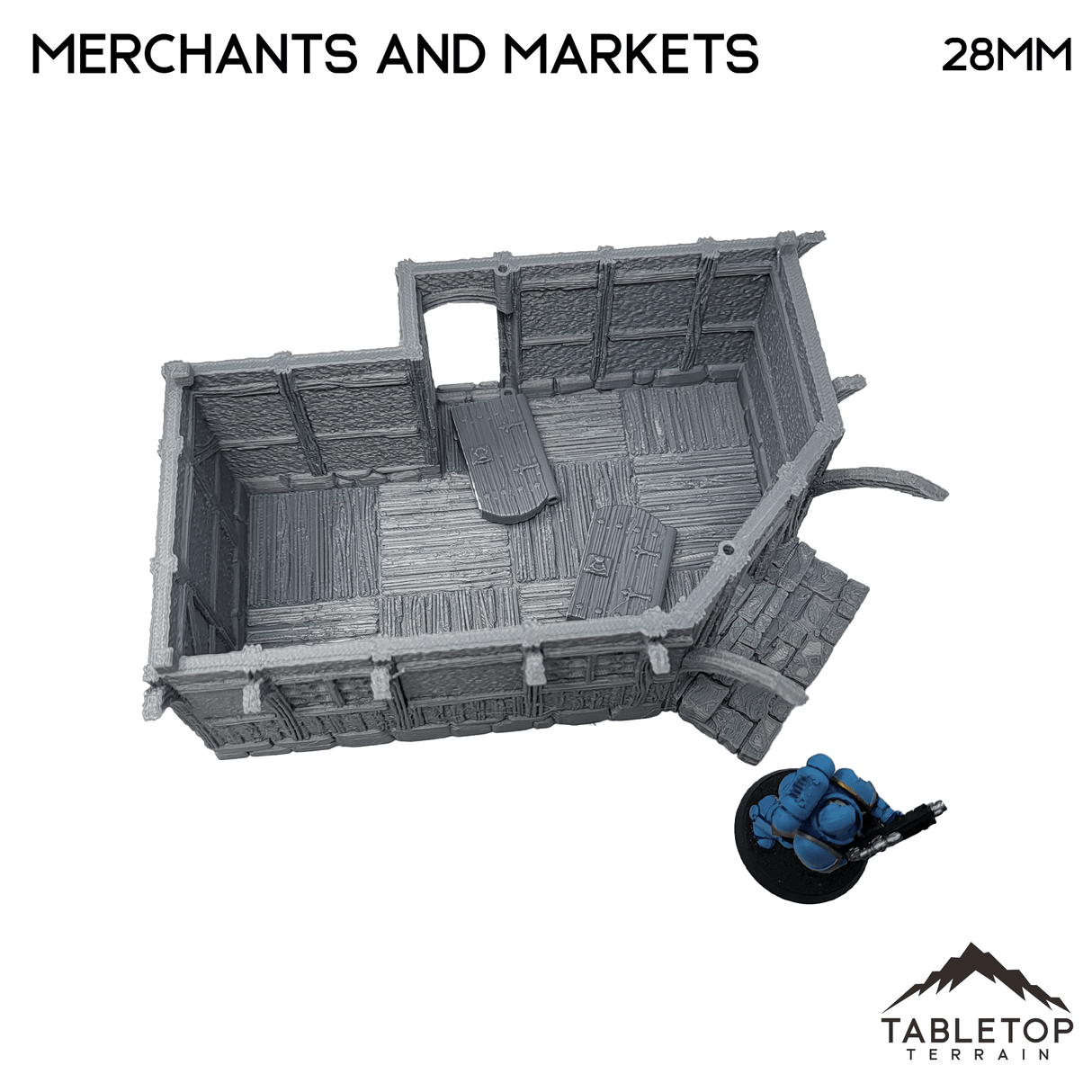 Tabletop Terrain Building Merchants & Markets - Fantasy Building