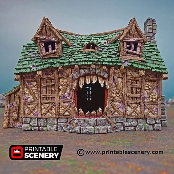 Tabletop Terrain Building Mimic House - Fantasy Building