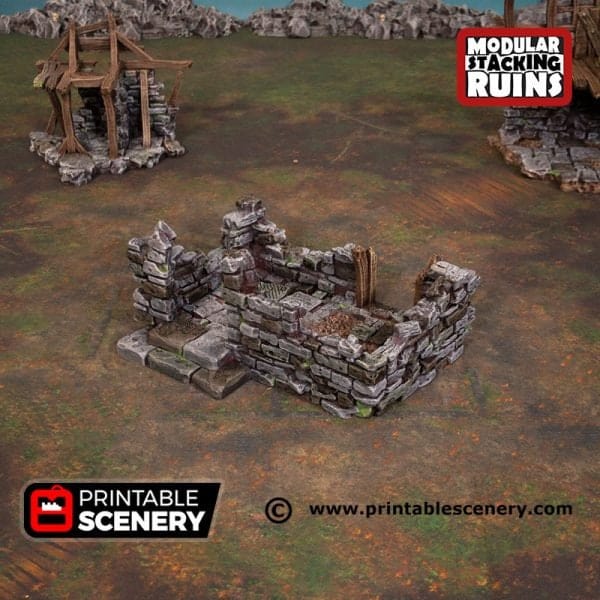Tabletop Terrain Building Murder Row - Fantasy Building