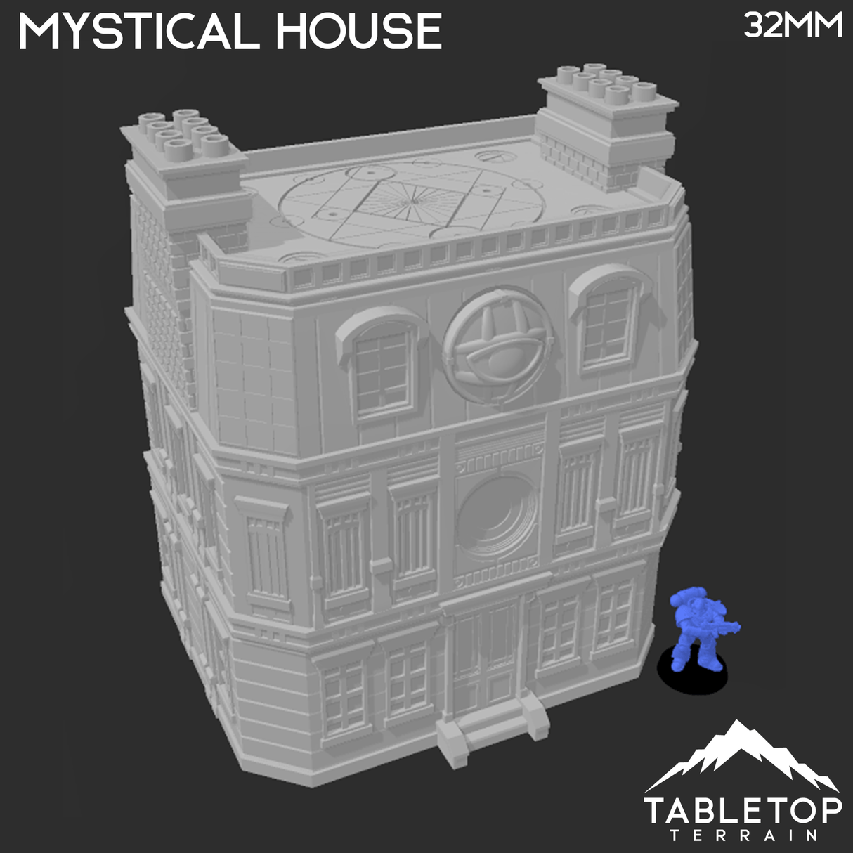 Tabletop Terrain Building Mystical House - Marvel Crisis Protocol Building