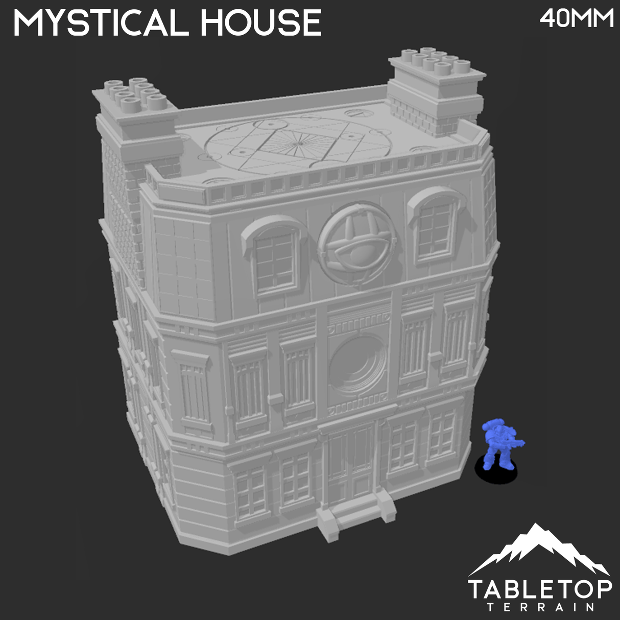 Tabletop Terrain Building Mystical House - Marvel Crisis Protocol Building
