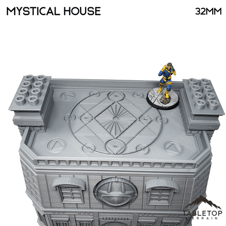 Tabletop Terrain Building Mystical House - Marvel Crisis Protocol Building