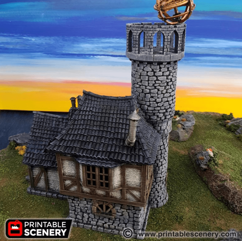 Tabletop Terrain Building Navigator's Guild - Fantasy Building
