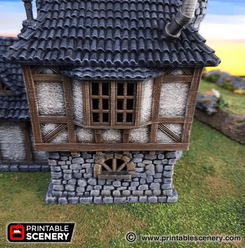 Tabletop Terrain Building Navigator's Guild - Fantasy Building