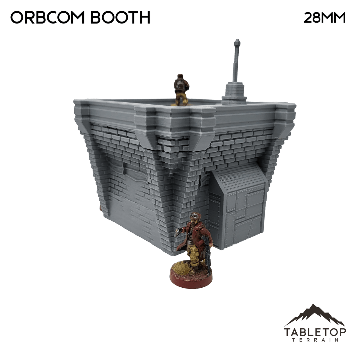 Tabletop Terrain Building OrbComm Booth - Ord Ferrum