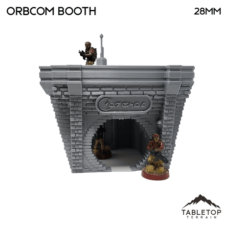 Tabletop Terrain Building OrbComm Booth - Ord Ferrum