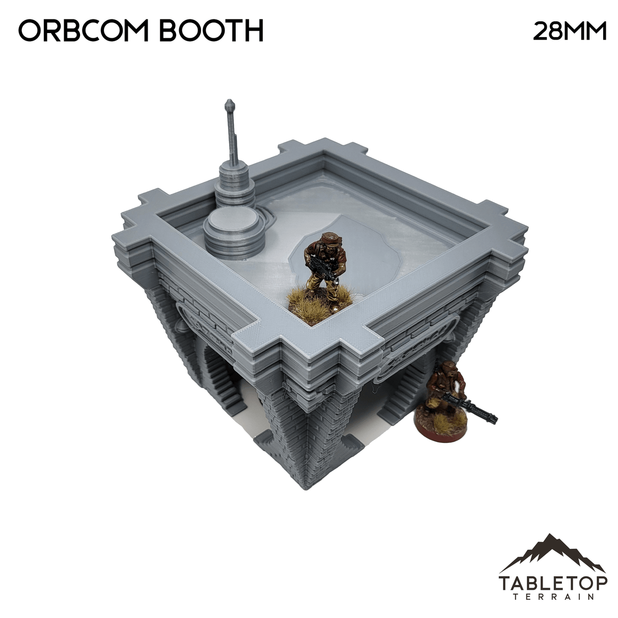 Tabletop Terrain Building OrbComm Booth - Ord Ferrum