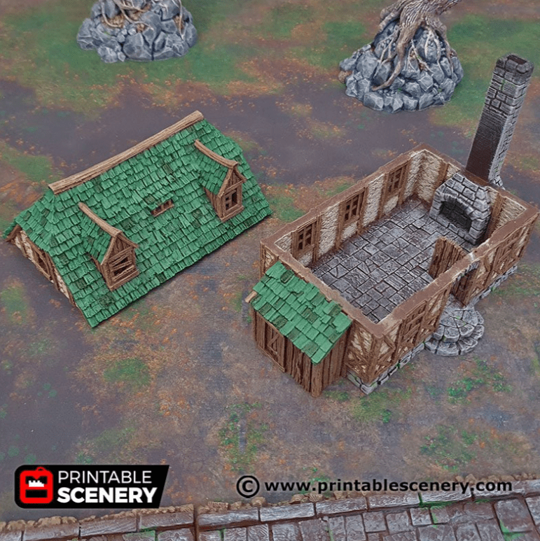 Tabletop Terrain Building Perfectly Normal House - Fantasy Building