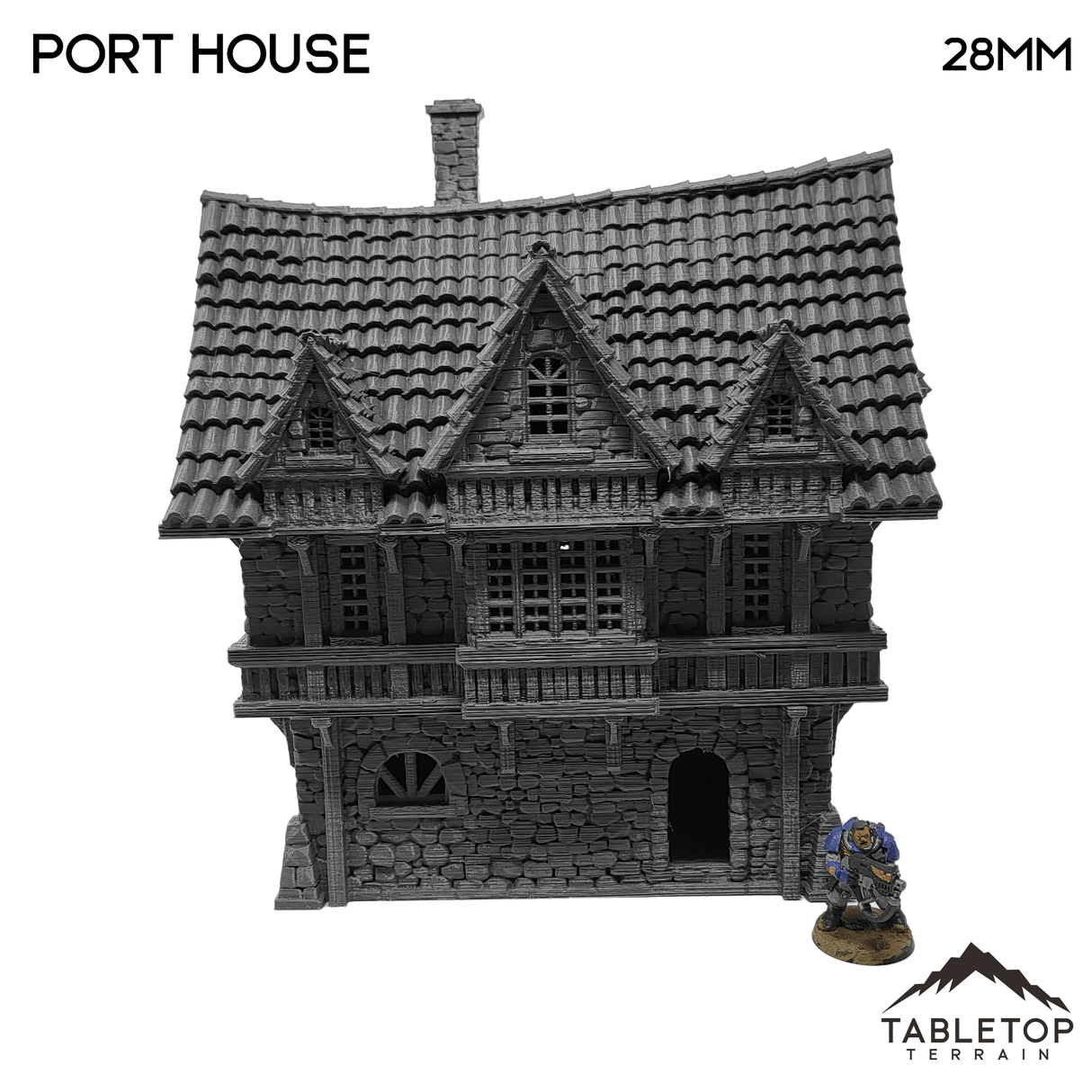 Tabletop Terrain Building Port House - Fantasy Building
