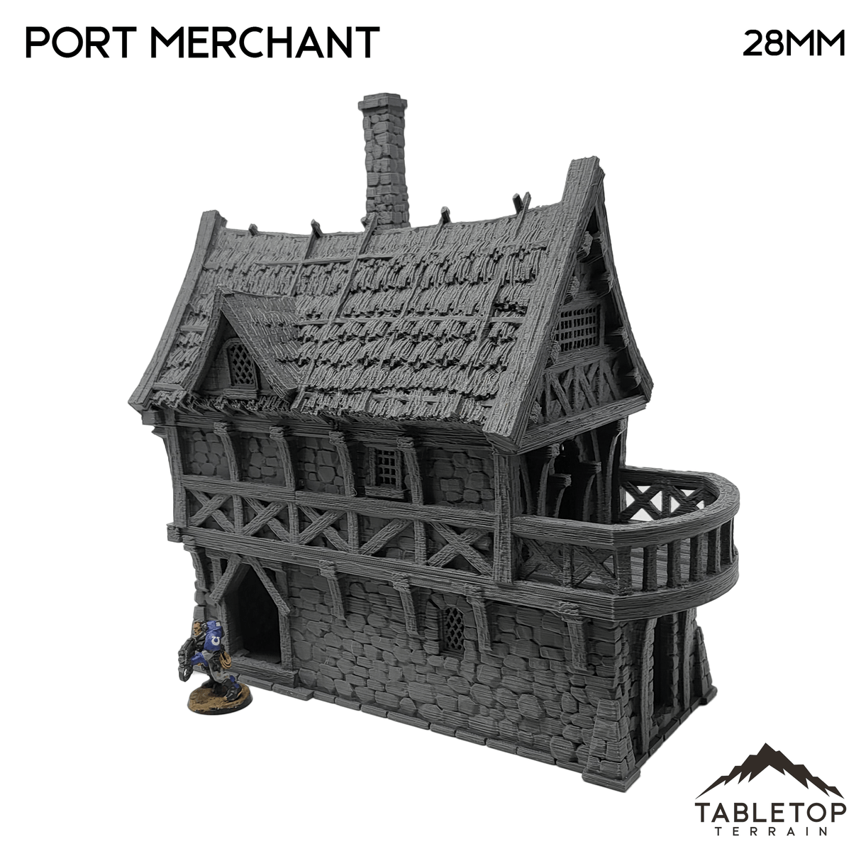 Tabletop Terrain Building Port Merchant - Fantasy Building
