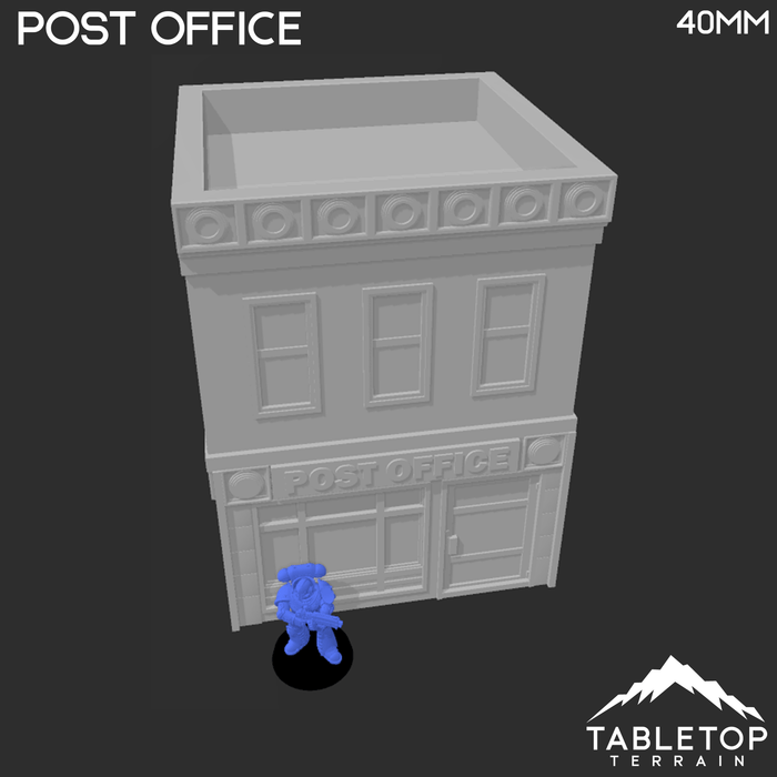 Tabletop Terrain Building Post Office - Marvel Crisis Protocol Building