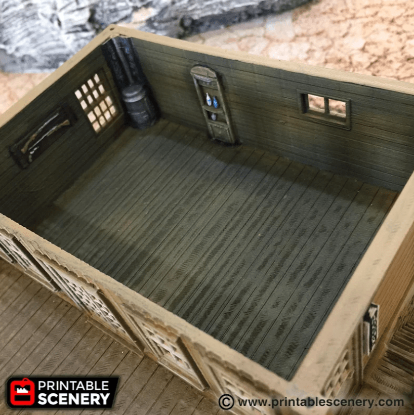 Tabletop Terrain Building Saloon - Wild West Building