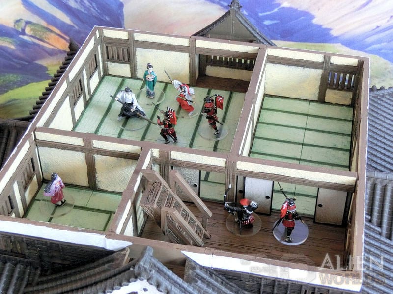 Tabletop Terrain Building Samurai Castle