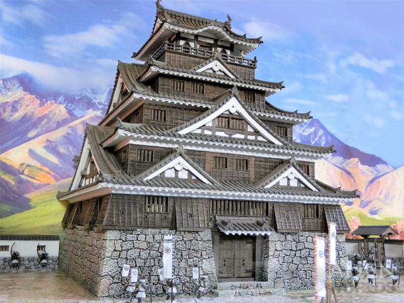 Tabletop Terrain Building Samurai Castle