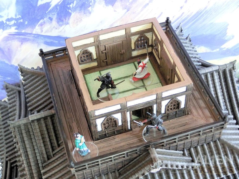 Tabletop Terrain Building Samurai Castle