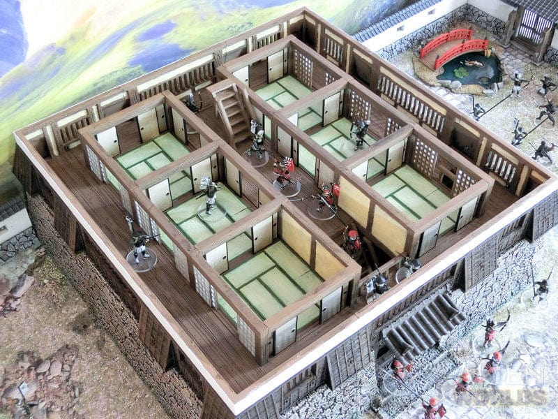 Tabletop Terrain Building Samurai Castle