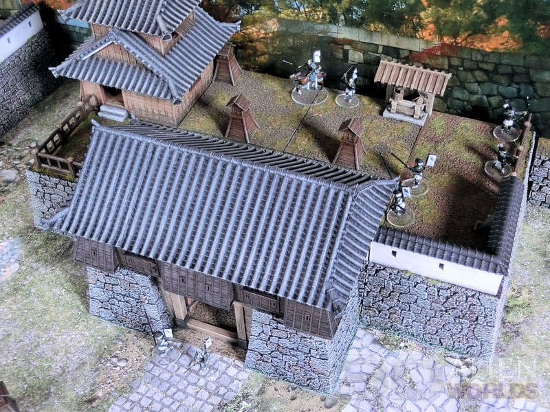 Tabletop Terrain Building Samurai Castle Gatetower