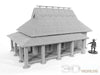 Tabletop Terrain Building Samurai Farmhouse