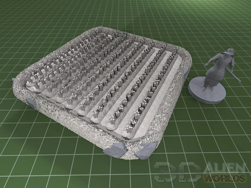 Tabletop Terrain Building Samurai Farmyard Set