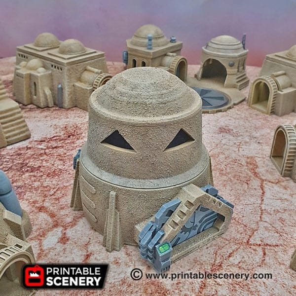 Tabletop Terrain Building Sci-Fi Desert Watch Tower