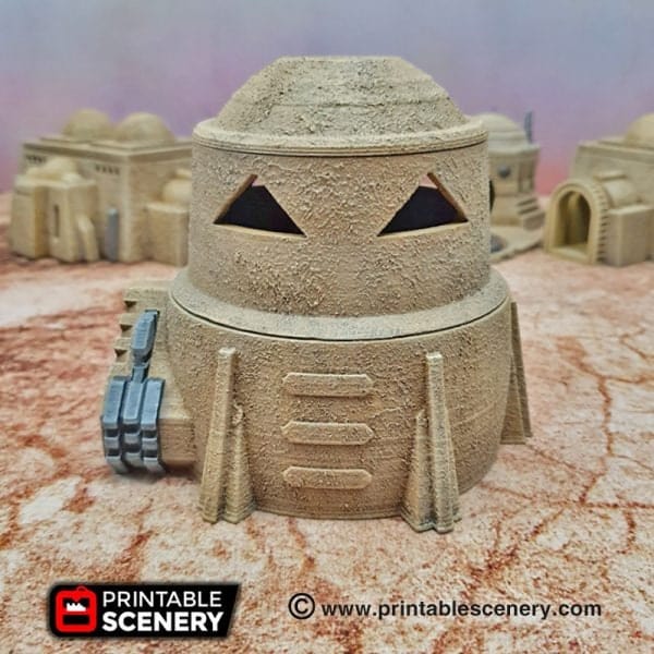Tabletop Terrain Building Sci-Fi Desert Watch Tower