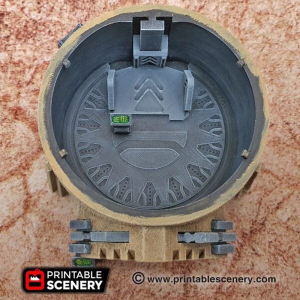Tabletop Terrain Building Sci-Fi Desert Watch Tower