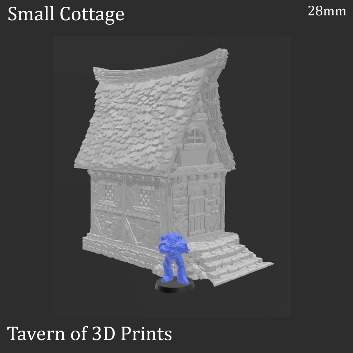 Tabletop Terrain Building Small Cottage - Fantasy Building