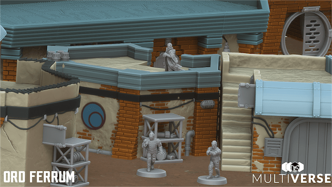 Tabletop Terrain Building Smelter - Ord Ferrum