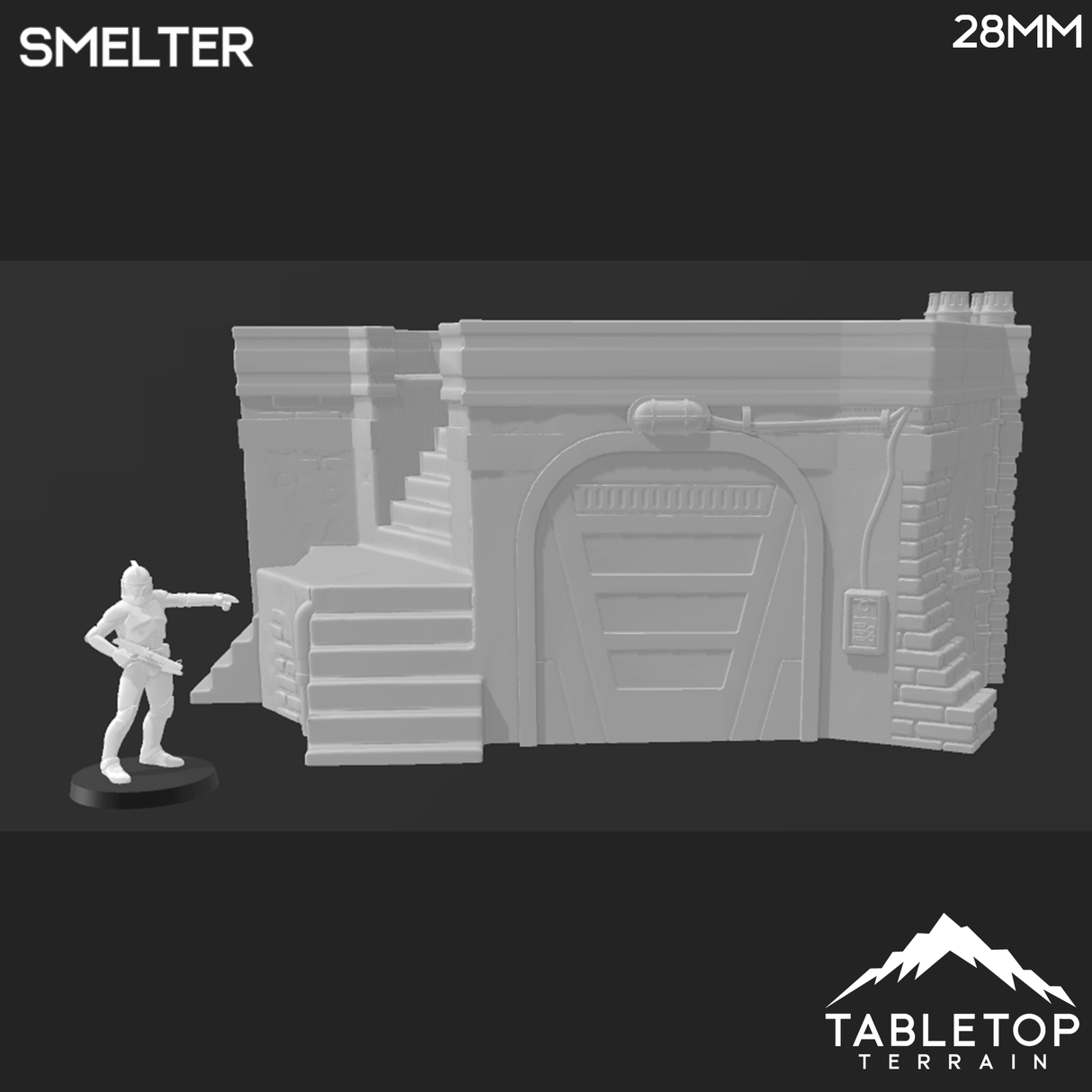 Tabletop Terrain Building Smelter - Ord Ferrum