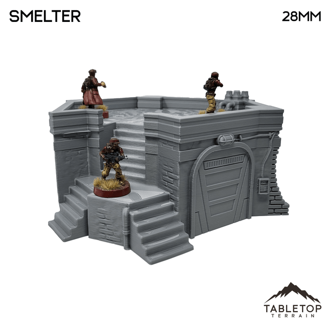 Tabletop Terrain Building Smelter - Ord Ferrum