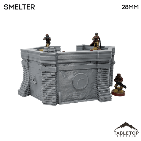 Tabletop Terrain Building Smelter - Ord Ferrum