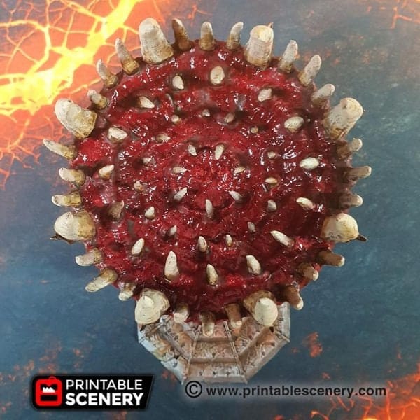 Tabletop Terrain Building Temple of the Damned - Demon Fantasy Building