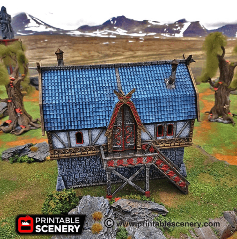 Tabletop Terrain Building The Brewhouse - Fantasy Building